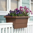 thumbnail image 3 of Root & Vessel Countryside Railing Planter, Brown, 24", 3 of 5