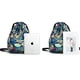 thumbnail image 3 of Bolsa gimnasio cordón XMRSOY resistente agua nylon bolsa deportiva cordón saco deporte, 3 of 3