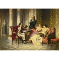 thumbnail image 3 of Carl Schweninger, Jr 14x11 Black Modern Framed Museum Art Print Titled - Court Intrigues, 3 of 5