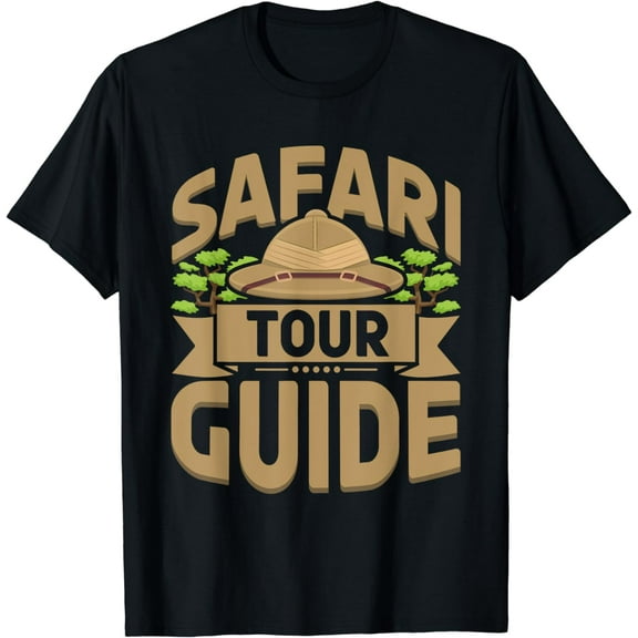 Safari Tour Guide Costume Africa Zoo Outfit Safari, Tour T-Shirt mens t hirt men,black,women,misfits,journey ,boys