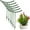 B B, variant on Latrodar Plant Support Stakes For Indoor PlantsNew Plant Support Pile Stand Stackable Half Round Plant Stakes Plant Cages For Tomato Monstera Peony Hydrangea Climbing A Plastic
