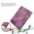 thumbnail image 4 of Dteck Compatible with iPad 8th Generation / iPad 7th Generation Case, iPad 10.2 Inch Cases with Pencil Holder, Flip Smart Case Trifold Stand Glitter Clear Back Cover,03 Purple Marble, 4 of 4