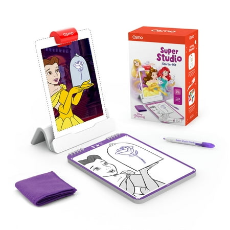 Osmo - Super Studio Disney Princess Starter Kit for iPad - Ages 5-11 - Drawing Activities