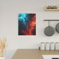 thumbnail image 6 of KLL Red And Blue Fire Print Canvas Wall Art, Canvas Painting Prints Canvas Art Wall Decor Home Decoration for Living Room Bedroom Office, 6 of 6