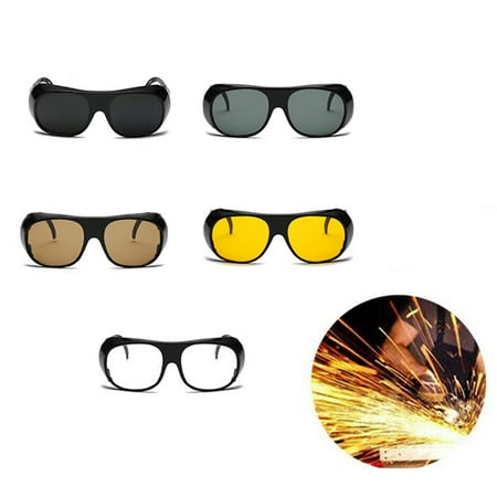 

tooloflife Welding Glasses Hard Coated Lens Anti-Glare Anti-Spatter Safety Dark Grey