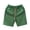 Green, variant on Joernso Men Summer Shorts Elastic Waist Adjustable Drawstrings Casual Shorts with Pockets Printing Wide Leg Beach Shorts Streetwear