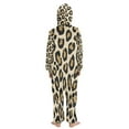 thumbnail image 3 of Vzayyk 4T-14Y Size Aviliable Cozy One-Piece Footless Sleeper Pajama Leopard Print Vector, 3 of 8
