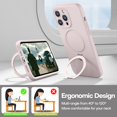 thumbnail image 4 of Funda CellEver para iPhone 14 Pro Max Magnetica MagSafe con Soporte y Proteccion de Camara, 4 of 5