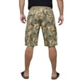 thumbnail image 2 of RAW X Mens Belted 12.5" Inseam Knee Length Cargo Shorts, Desert Camo, 34, 2 of 7