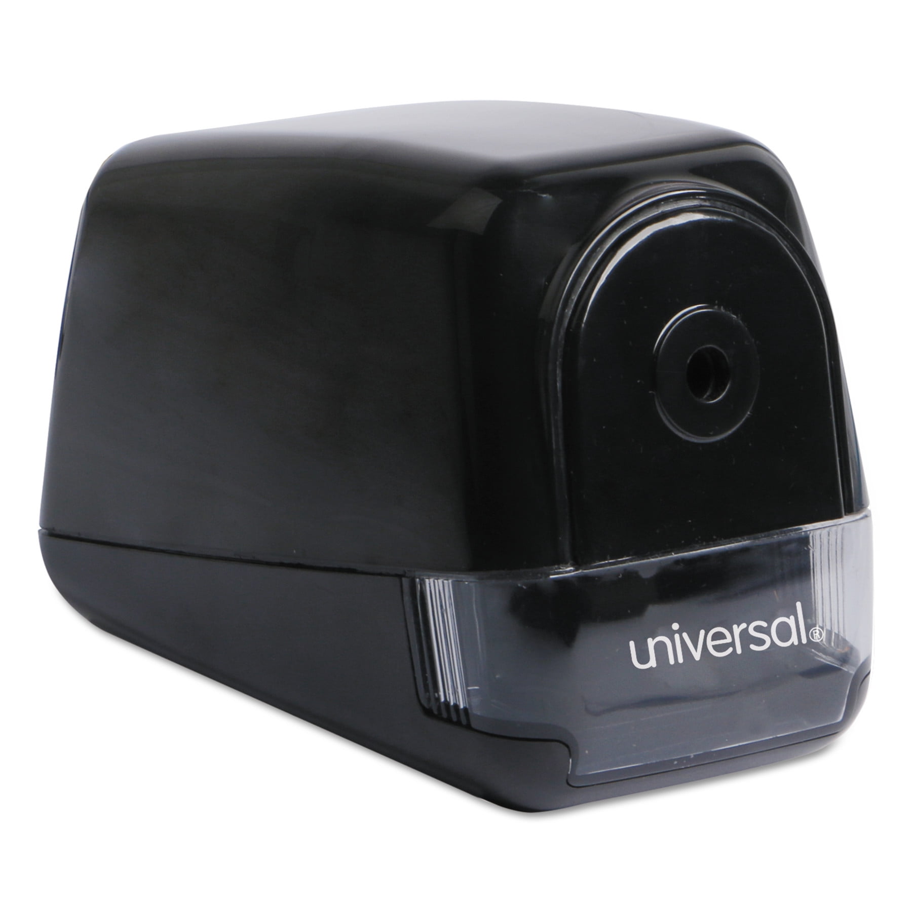 Universal Contemporary Design Electric Pencil Sharpener, Black