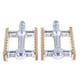 thumbnail image 5 of Pedal de bicicleta de aluminio vintage que lleva pedales de  diseño hueco Oro Cola  Pedal de bicicleta, 5 of 8