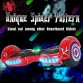 thumbnail image 3 of Spider Hoverboard Self Balancing Scooter Hoverboards de dos ruedas de 6.5 "con altavoz Bluetooth y luces LED Scooter eléctrico para niños y adultos Hoverstar  spider-red, 3 of 7
