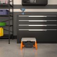 thumbnail image 4 of COSCO 1-Step Plastic Folding Step Stool (Black, Orange, and Grey), 4 of 6