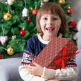 thumbnail image 5 of Christmas Magnetic Gift Box with Satin Ribbon Bow, Decorative Paper Present Packaging for Holiday Gifting, 1 Count, 5 of 5