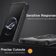 thumbnail image 5 of For Asus ROG Phone 7 5G Phone 6 5G Shield Heat Dissipation Phone Case Liquid Silicone PC Back Cover, 5 of 5