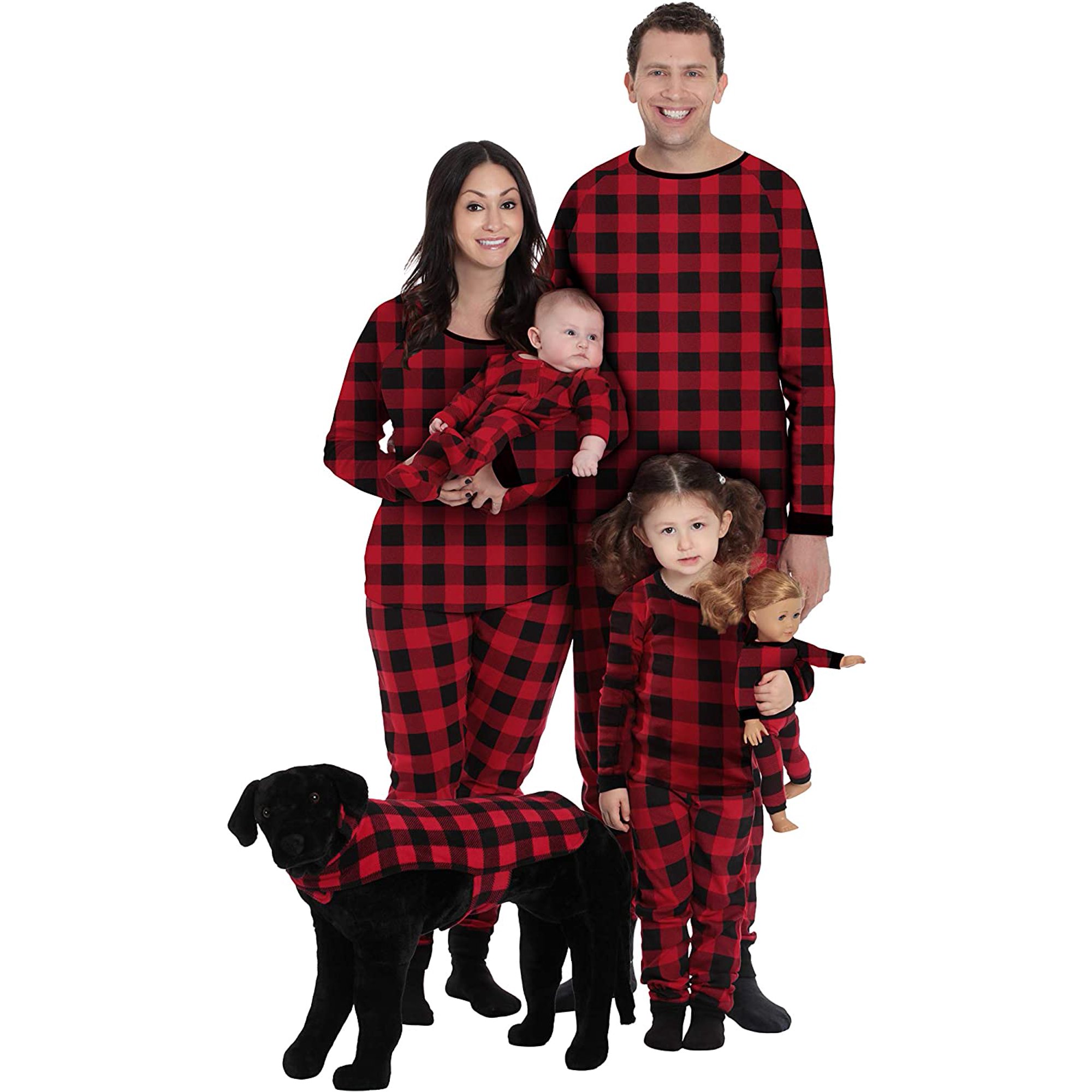 Matching Velour Lounge Robes For Family Couples Dog And Owner Buffalo Plaid Walmart Canada