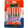 Elmers Disappearing Purple Washable Giant School Glue Sticks, 0.77 Ounces, 3 Count