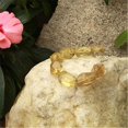 thumbnail image 1 of 8 in. 25 x 18mm Nugget Lemon Quartz Bracelet, 1 of 1