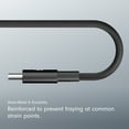 thumbnail image 5 of Beats USB-A to USB-C Woven Cable (1.5 m / 5 ft) - Bolt Black, 5 of 7