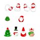 thumbnail image 3 of Micropaisaje de muñeco de nieve navideño, cuenca de nieve, paisajismo, pequeños adornos, llavero de Papá Noel, colgante de resina, regalo, 3 of 4