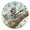 Black, variant on Koala Branch Leaves Cartoon Round Wall Clock Silent Analog Battery Operated Gold Pointer Home Decor 9.84" Diameter