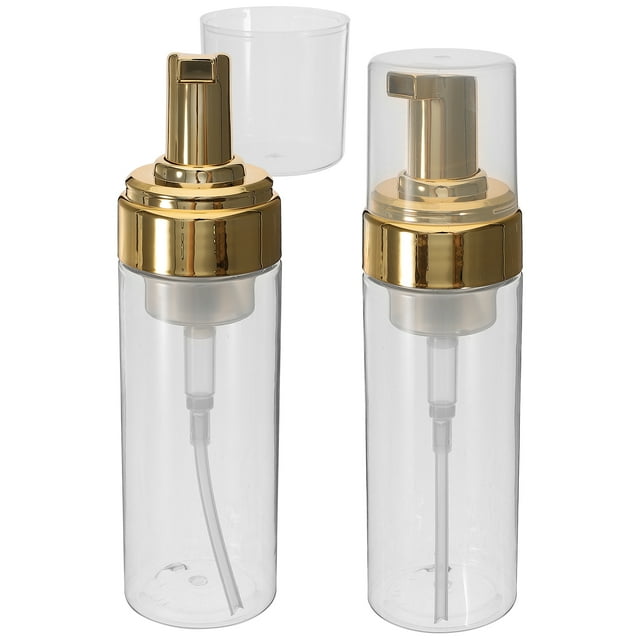 GOOHOCHY 2 botellas de cosméticos, dispensadoras de viaje, vacías, para almacenar champú.