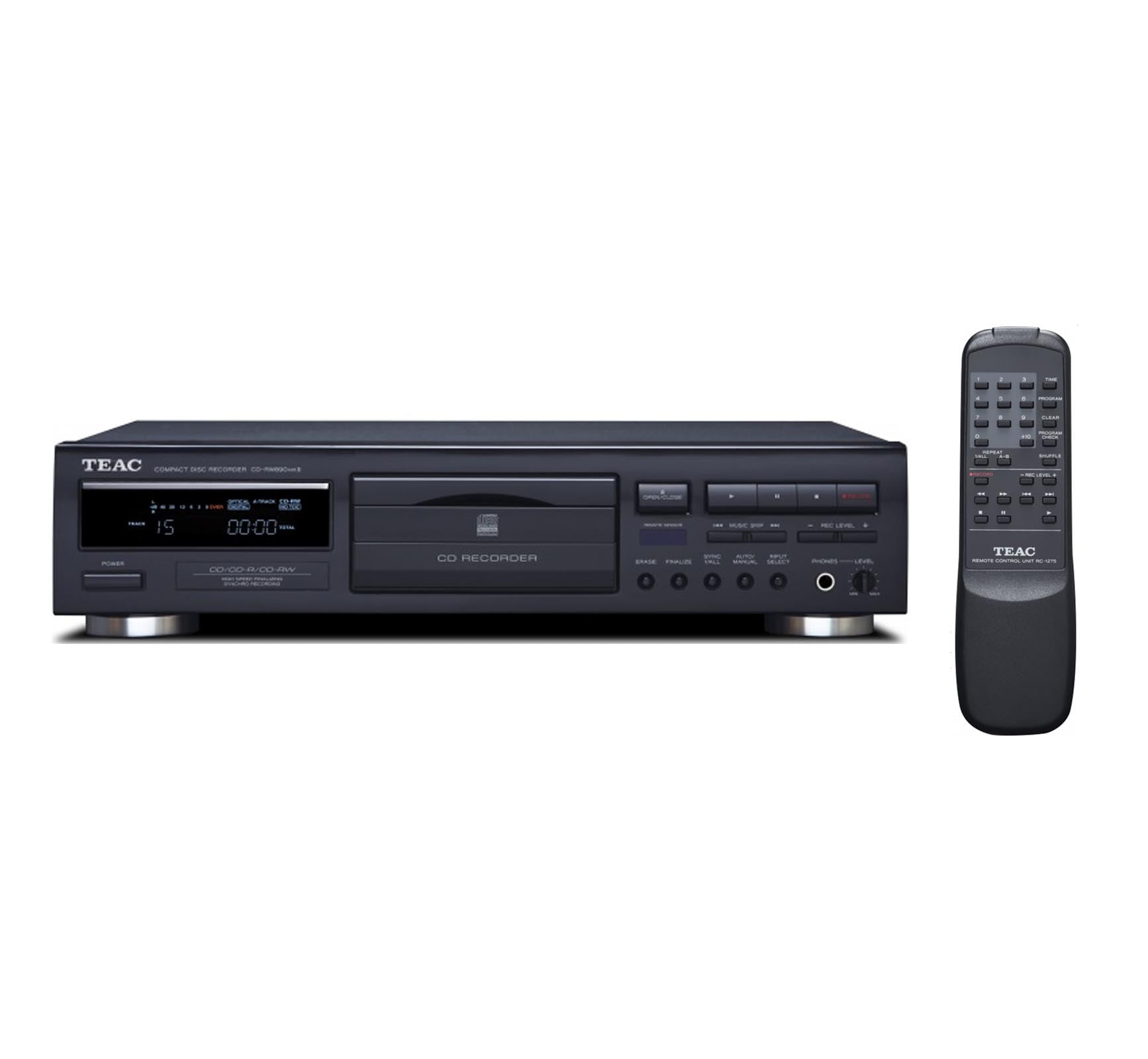 TEAC CD-RW890mkII Digital CD-R/RW Audio Recorder & CD Player w/Remote & Shuffle