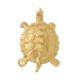 thumbnail image 2 of Tirador de cajón con forma de tortuga, escultura de animal, decorativo, fácil de instalar. Oro, 2 of 9