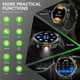 thumbnail image 5 of Reloj inteligente militar para hombres con linterna LED, reloj inteligente táctico resistente HD de 1,45 pulgadas (recepción de llamadas/marcado), reloj de seguimiento de actividad física, 5 of 8