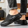 thumbnail image 7 of CHICVOMEY Mules for Men Woven Mesh Soft Sole Casual Non Slip Lightweight Slip On Shoes for Daily Home Office Comfortable, 7 of 7