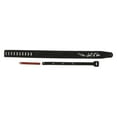 thumbnail image 1 of Guitar Strap, Nubuck Shoulder Strap Strong Practicality Soft  For Stringed Instrument Black Feather Embroidery, 1 of 8