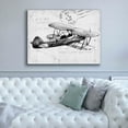 thumbnail image 4 of Epic Graffiti 'Flight Schematic I' by Ethan Harper, Giclee Canvas Wall Art, 54"x40", 4 of 8