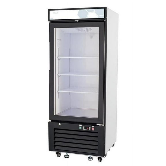Migali  24.25 in. 10.0 cu. ft. Competitor Series Refrigerator Merchandiser, White & Black