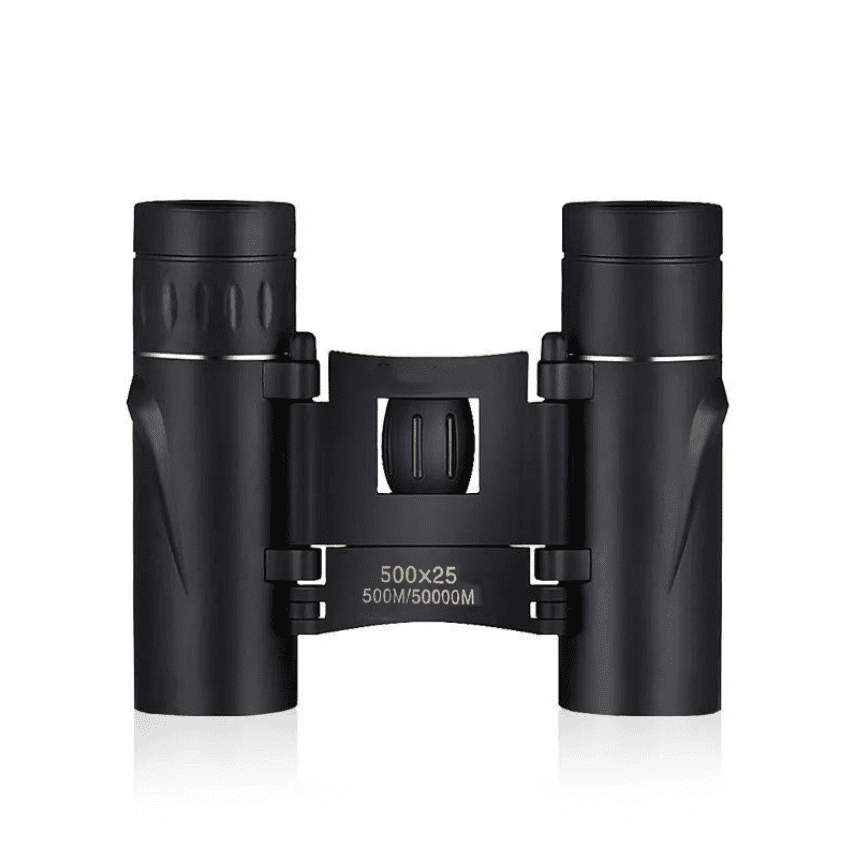 500X25 Zoom HD Binoculars Telescope Powerful Portable Folding Long-Distance Vision Hunting Outdoor Camping Sports