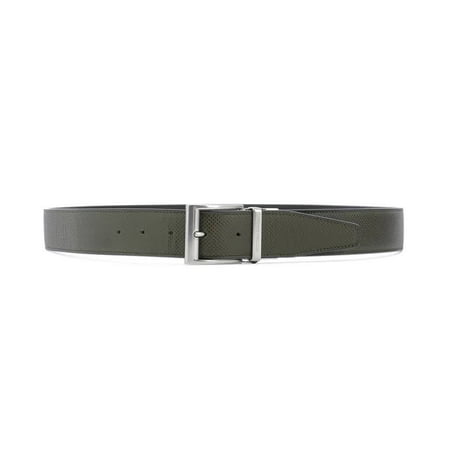 Bottega Veneta Men's Reversible 3.5 CM Textured Leather Belt, Brand Size 100 CM