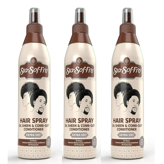 Sta-Sof-Fro Hair & Scalp Spray 16 Ounce X-Dry (473ml) (3 Pack)