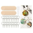 thumbnail image 3 of Cadenas de llaves de inacabada perfecl Llavero colgante 20 piezas, 3 of 8