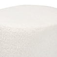 thumbnail image 3 of Baxton Studio Tori Modern and Contemporary Ivory Boucle Upholstered Ottoman, 3 of 7