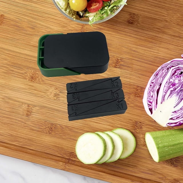 Vrorvz Melon and Fruit Slim Slicing Aid with Stainless Steel Blade Precision Craftsmanship Efficient Home Kitchen Tool for Quick Consistent Slices Great for Picnics and BBQs