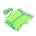 thumbnail image 3 of ZOUSSIQI Rabbit Harness and Leash Breathable Mesh Lace Hem Adjustable Rabbit Chest Harness Vest with Long Traction Rope 4.6ft M CW116#1080, 3 of 13