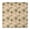 Beige Sunflower Small, variant on Black Geometric Sunflower Pattern Square Fitted Tablecloth with Elastic Edge,Square Table Cover,Washable Elastic Table Cover for Home Kitchen Party Decor 34"x34"