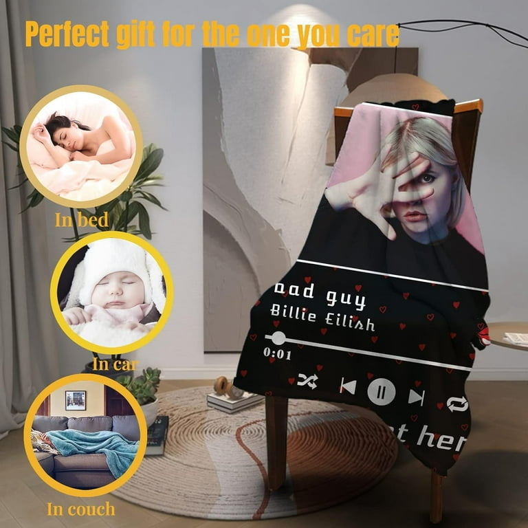 Custom Blanket with Picture Upload, Customized Blankets with