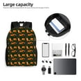 thumbnail image 6 of Cauagu Cute Little Foxes Print Backpacks,Travel Daypack Casual Laptop Backpack Bookbag Fits 15 Inch Computer for Men Women, 6 of 8