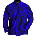 thumbnail image 1 of Camisas de hombre con estampado 3D de relámpagos moda camisas de un solo pecho camisetas de manga larga con estampado de rayas ropa de hombre de gran tamaño, 1 of 6