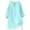 Light Blue, variant on Womens T-Shirt Plain Full Sleeve V-Neck Buttons Down T Shirts Fall Outing Relaxed Ladies For Long Blouse Tops