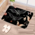 thumbnail image 5 of Bat Polyester Non-Slip Indoor Carpet Kitchen Mat - Machine Washable Door Rug Chair Mat, 5 of 6