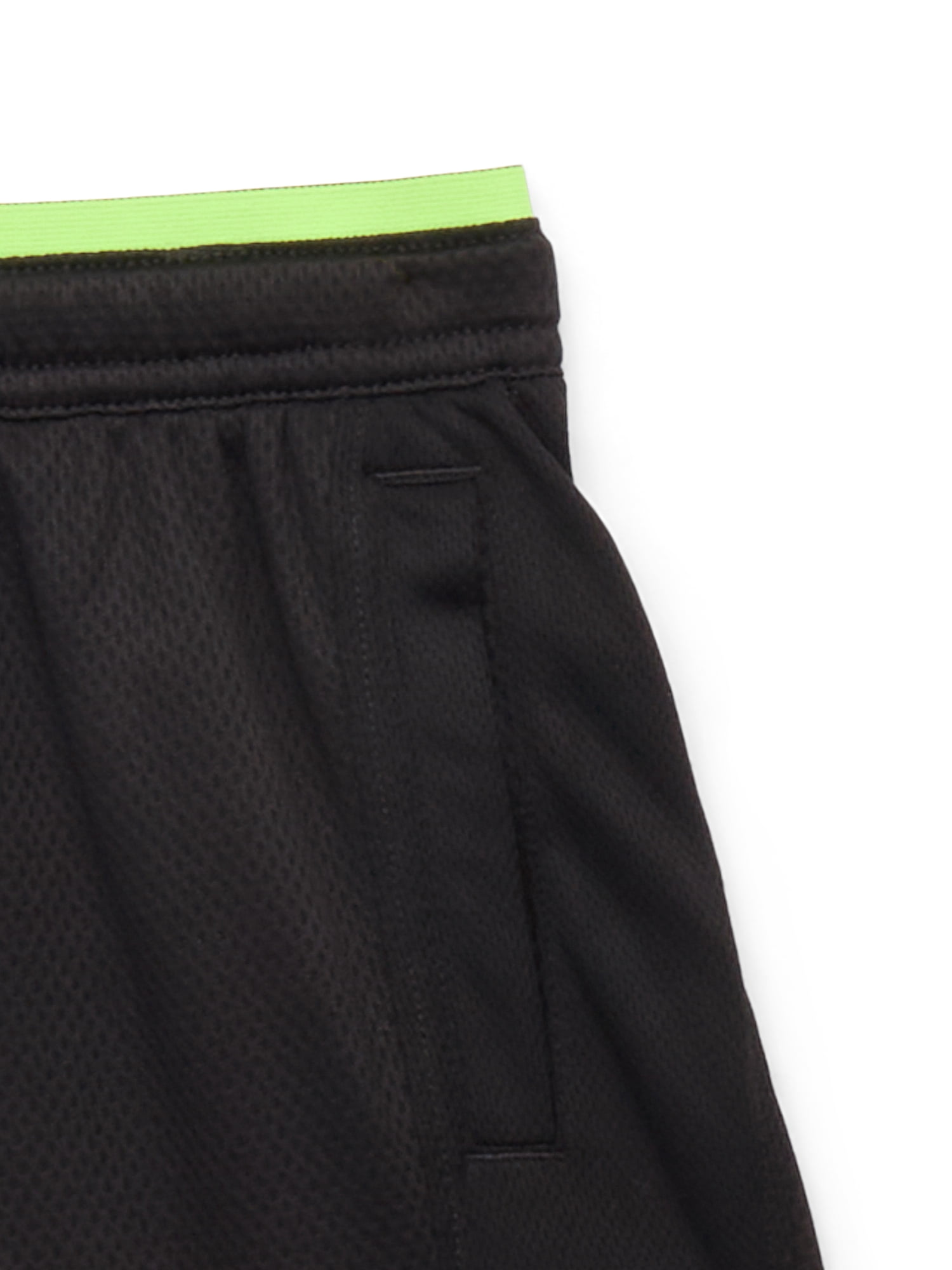 Athletic Works Boys Solid Performance Shorts, Sizes 4-18 & Husky