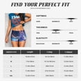 thumbnail image 6 of Lsque Cloud Cute Rabbit Pattern High Waisted Biker Shorts for Women-Tummy Control Fitness Athletic Workout Running Yoga Gym Shorts,Moisture-Wicking-XX-Large, 6 of 9