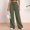 *Green, variant on ClodeEU High Waist Wide Leg Sweatpants for Women ,Casual Loose Stretch Soft Athletic Lounge Pants with Pockets Blue,Womens Plus M