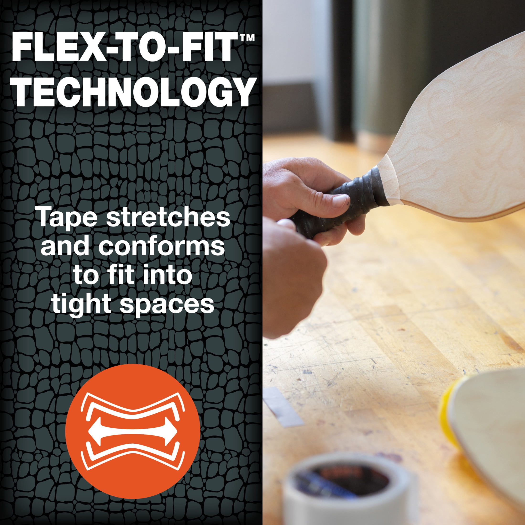 T-Rex Ferociously Strong Clear Waterproof and Repair Tape 1.88 in x 10 yd